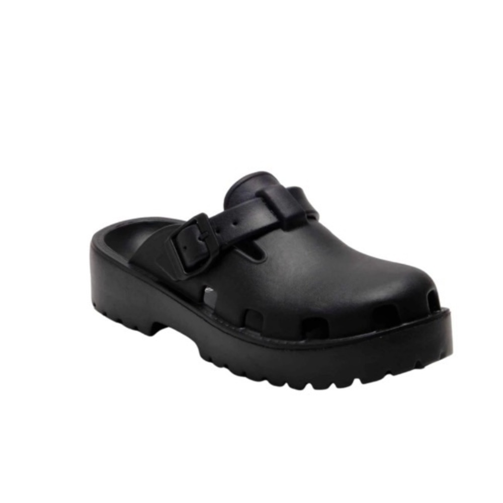 Free People Karlie Buckle Clog Size 37/6